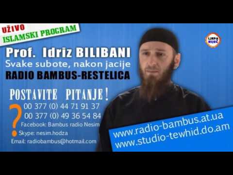 prof Idriz Bilibani - Osmo djelo koje izvodi iz islama