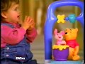 1997 Mattel Spinning Winnie The Pooh Walker TV Commercial