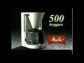 Melitta Kaffefilter Reklam TV3 1997 10 06