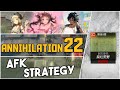 Annihilation 22 - Decaying Wastes | AFK Strategy |【Arknights】