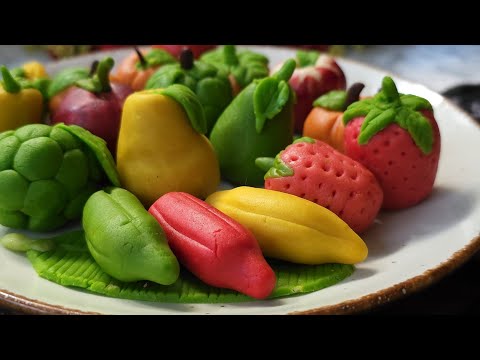 Marzipan Fruits | How to Make Marzipan | Cook with Judy and Flo