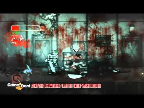 Vampire Smile Walkthrough - PT. 28 - Dishwasher Level 5 - Sunken Armory - Ninja Difficulty 1/2