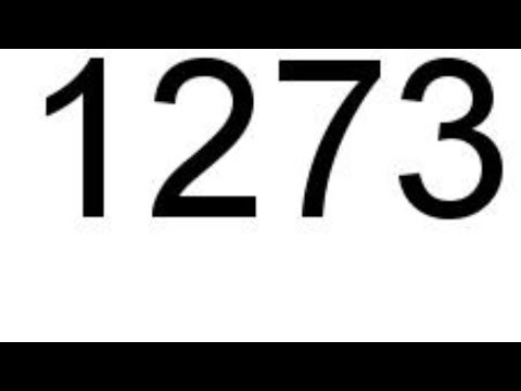 What is a 1273??