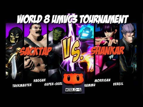 Sacktap vs Shankar World 8 UMVC3 Tournament