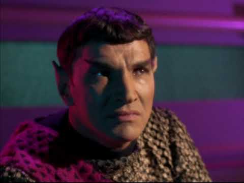 "He's A Sorcerer, that One! He Reads the Thoughts in my brain!", Romulan Commander Part I