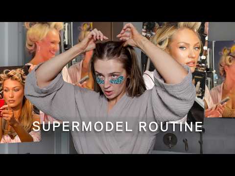 becoming a Victoria's Secret model for a day 💅🏻✨