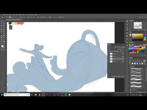 05/08 Base color — Illustration: Design an editorial image_ENG