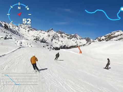 Ischgl,  Austria,  red ski run 7, fantastic ski piste, #Ischgl #ski 