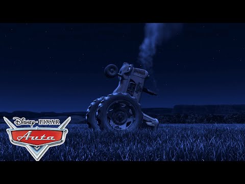 Auta | Zygzak i Złomek straszą traktory