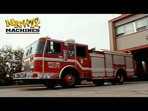 🚒🔥 Mighty Machines Full Episodes 🚒🔥 At the Fire Hall 🚒🔥 Fireman Cartoons