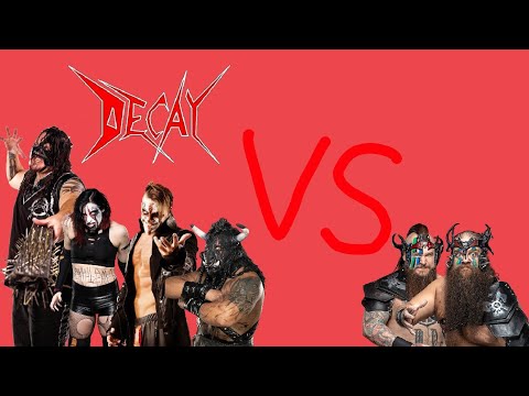 WWE 2k20 Decay VS The Viking Raiders