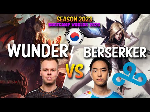 Wunder vs C9 Berserker - Wunder SWAIN vs Berserker KAI'SA ADC - Patch 13.19 KR Ranked