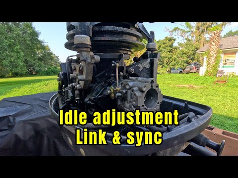 Evinrude 30hp Idle Adjustment