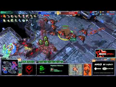 Dreamhack Bucharest 2012 Quarterfinals - Fraer(P) vs Bly(Z)