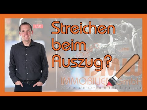 Renovierung bei Auszug? Rechte und Pflichten der Mieter! - immo-info #110