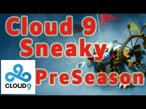 C9 Sneaky Twitch ADC vs Ezreal Patch 5.23