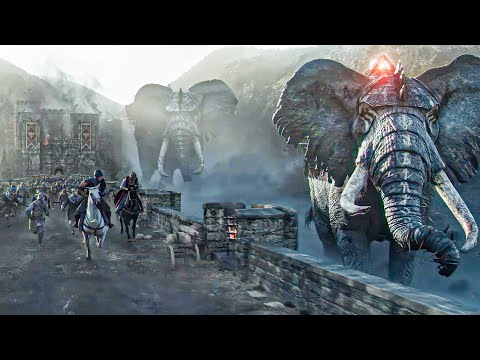 Ancient Elephants Attack The Last Stronghold of Mankind After Being Summoned By an Evil Mage