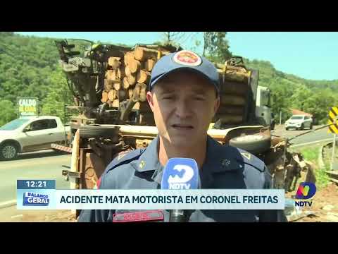 Acidente grave na SC-157 em Coronel Freitas deixa um homem morto