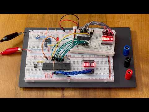 Programming with Resistors and Diodes: Extending "Part 1" of Ben Eater's 6502 Breadboard Computer