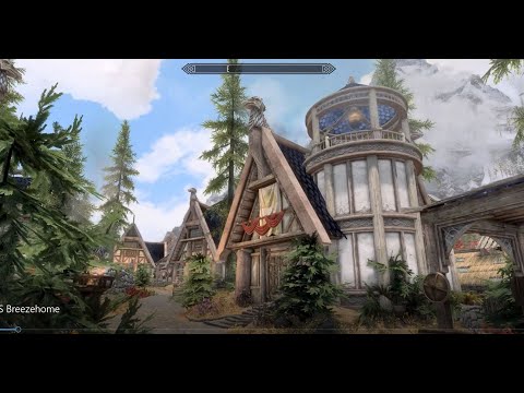 HS Player Homes - Breezehome - Skyrim Special Edition