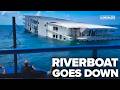 Inside the sunken riverboat casino