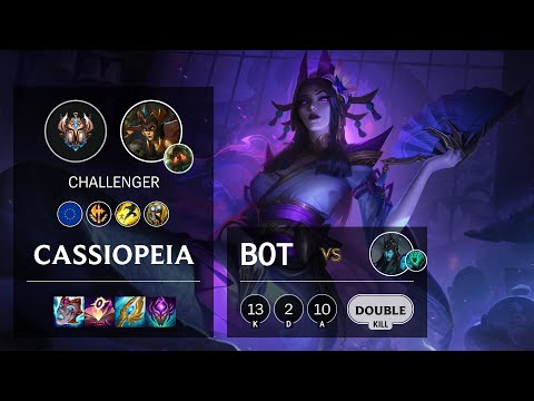 Cassiopeia Bot vs Kalista - EUW Challenger Patch 11.13