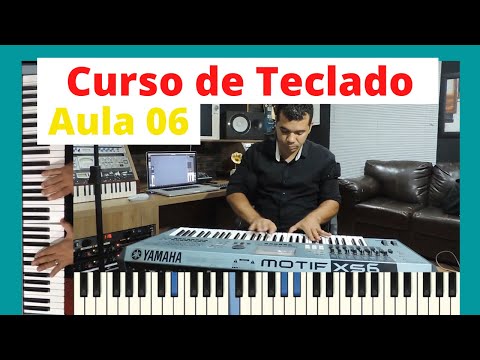 Como tocar teclado - Aula de Teclado 06 para Iniciantes!