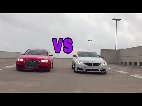 BMW M4 vs Audi RS5