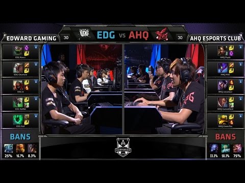 S4 Worlds Groups Stage EDG vs AHQ (Group A) Highlights