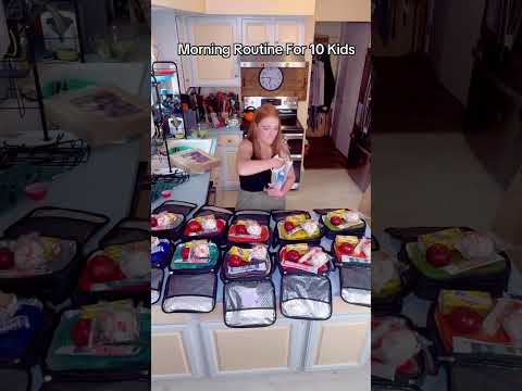 Morning Routine For 10 Kids