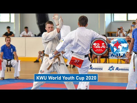 KWU World Youth Cup: 1/2 Vladislav Rubalskyi (Ukraine, aka) - Thomas Ritter (Germany)