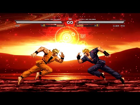 Ryo Sakazaki Challenges Elder Ryo AKA 2nd Mr Karate || Ultimate Crossover OF Kyukugenryu ||