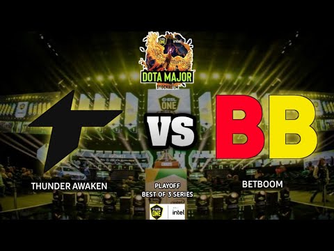 BETBOOM VS THUNDER AWAKEN HIGHLIGHTS - AMAZING COMEBACK - PLAYOFF ESL ONE STOCKHOLM MAJOR 2022 ‼️