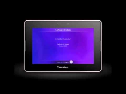 First Time Set Up BlackBerry PlayBook OS 20  How To Demo Official Demo Video)