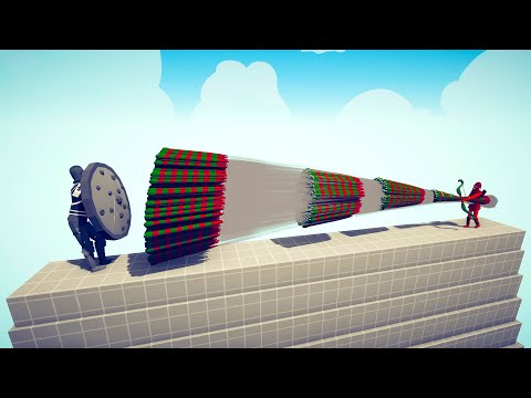 GIANT SHIELD vs EVERY GOD - Totally Accurate Battle Simulator TABS