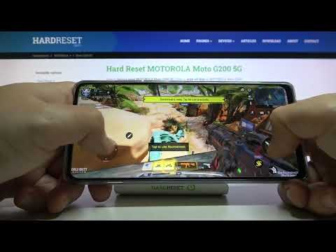 Motorola G200 5G *! 144 Hz Screen Refresh !* Game TEST  - Call Of Duty Mobile