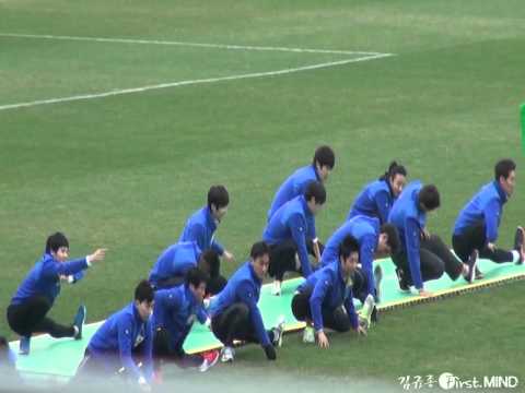 [20111127] 드림팀 준비운동 규종(kyujong).avi