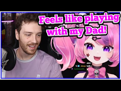 RexxDroid [Vtuber Clips] - Mousey felt like she is playing Minecraft with her Dad  ft.CDawgVA