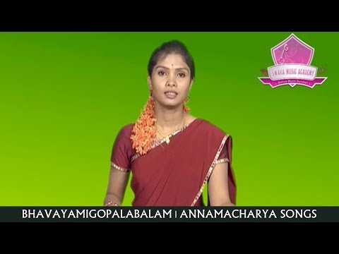 Bhavayami Gopalabalam By : Sri Nidhi - Annamacharya Songs | #SwaraMusicAcademy