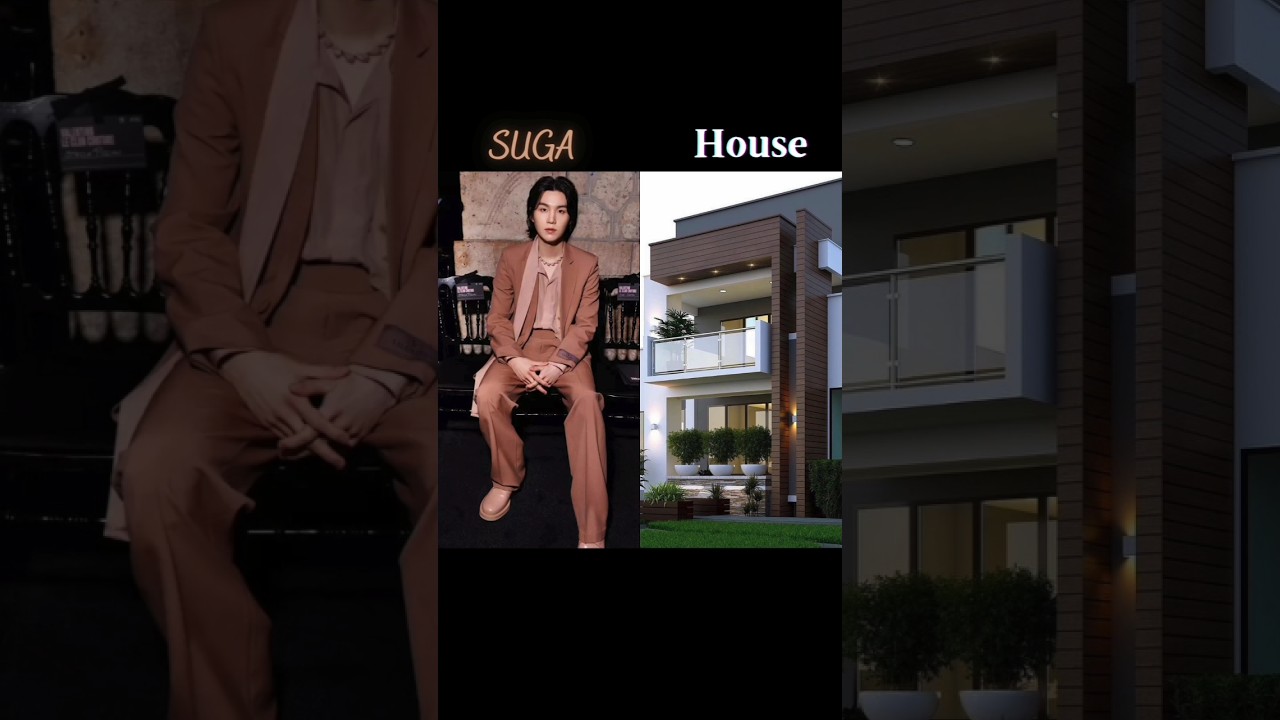 BTS member's house's #kpopedit #jk #jimin #rm #jin #jhope #suga #btsv #kpopidolk