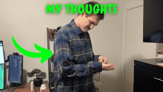 UP CLOSE LOOK - Amazon Essentials Men's Flannel Review