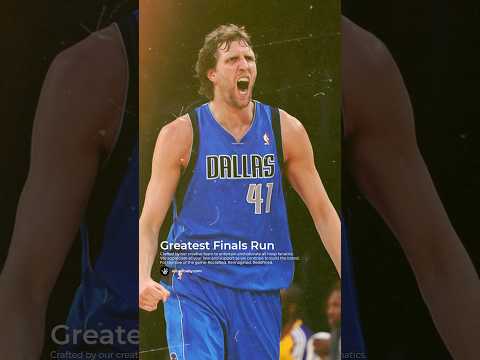 Dirk Had The Greatest NBA Finals Run 🏆 #shorts #nbahighlights