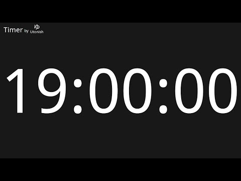 19 Hour Countup Timer