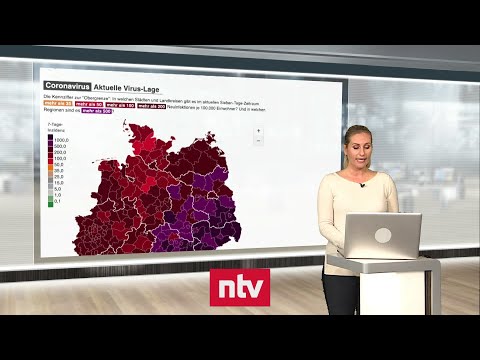 Pandemie-Lage am 29. November - 31 Regionen melden Inzidenz über 1000 | ntv