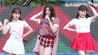 [4K] 191005 체리블렛 Cherry bullet 눈에띄네 Stick Out 유주 YUJU @ 평화이음콘서트 By Sleeppage