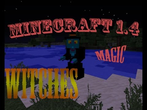 FireRockerzstudios - MineCraft Snapshot 12w38a Magical Witches, Flying Potions, New Enchantments!?!