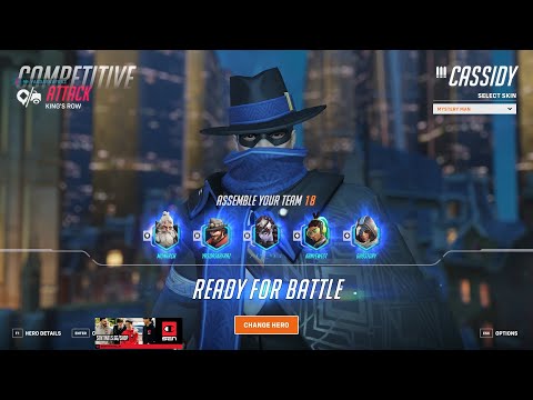 SUREFOUR SHOWING HOW TO PLAY AS BUFFED CASSIDY - GAMEPLAY OVERWATCH 2 SEASON 3