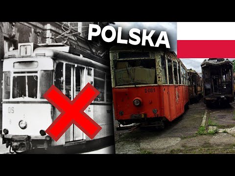Tutaj tramwajem już NIE POJEDZIESZ !! Część 2 miejsc wartych zobaczenia w Polsce - dawne TRAMWAJE 🇵🇱