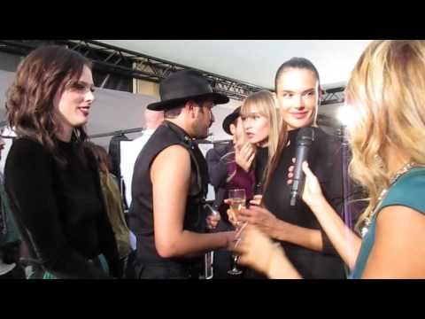 Backstage Balmain SS16 - Alessandra Ambrosio