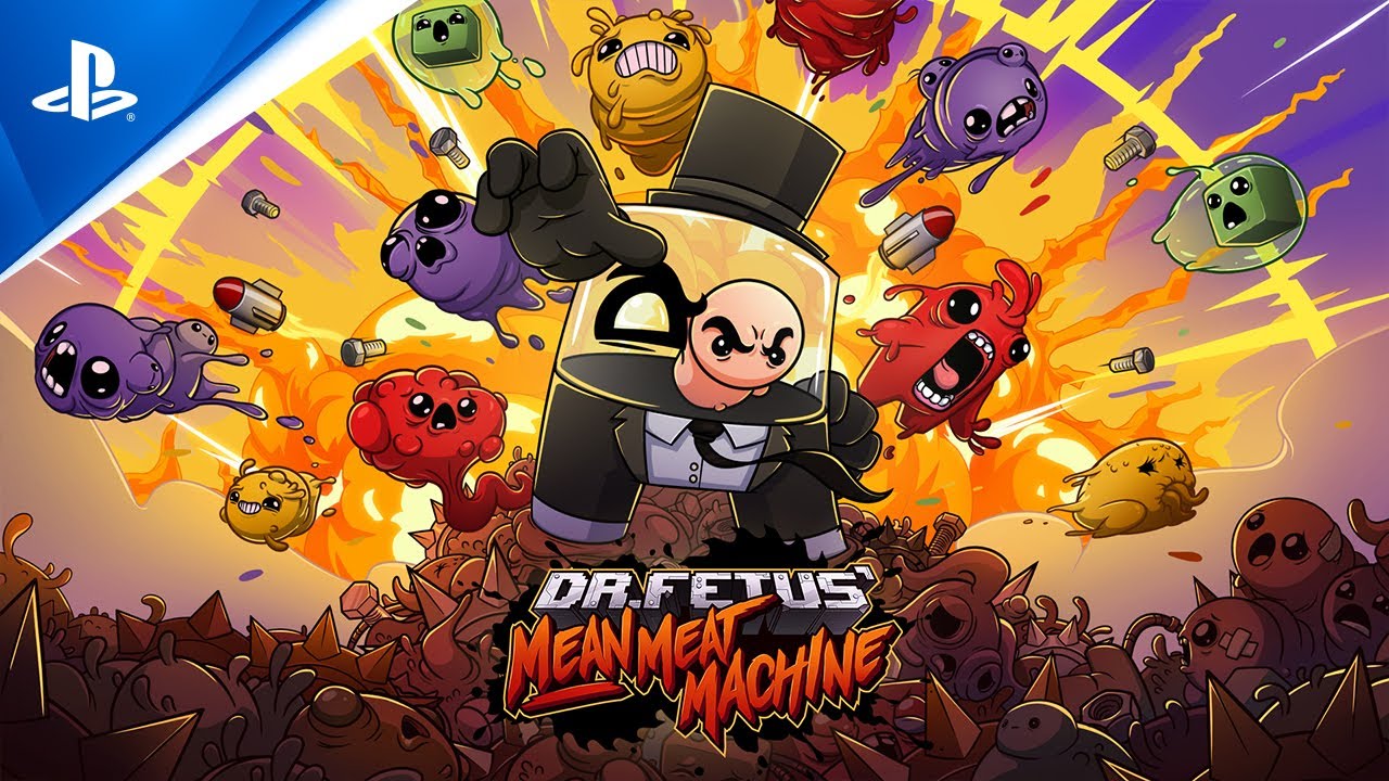 Return to the Super Meat Boy Universe with Dr. Fetus’ Mean Meat Machine on PlayStation in 2023